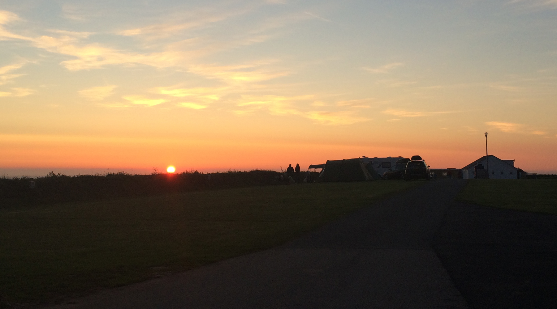 Newquay Campsite Nr Watergate Bay